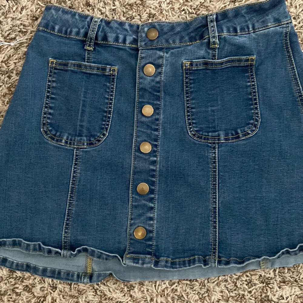 Jean skirt